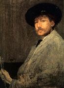 James Abbot McNeill Whistler Arrangement in Grey Portrait of the Painter china oil painting artist